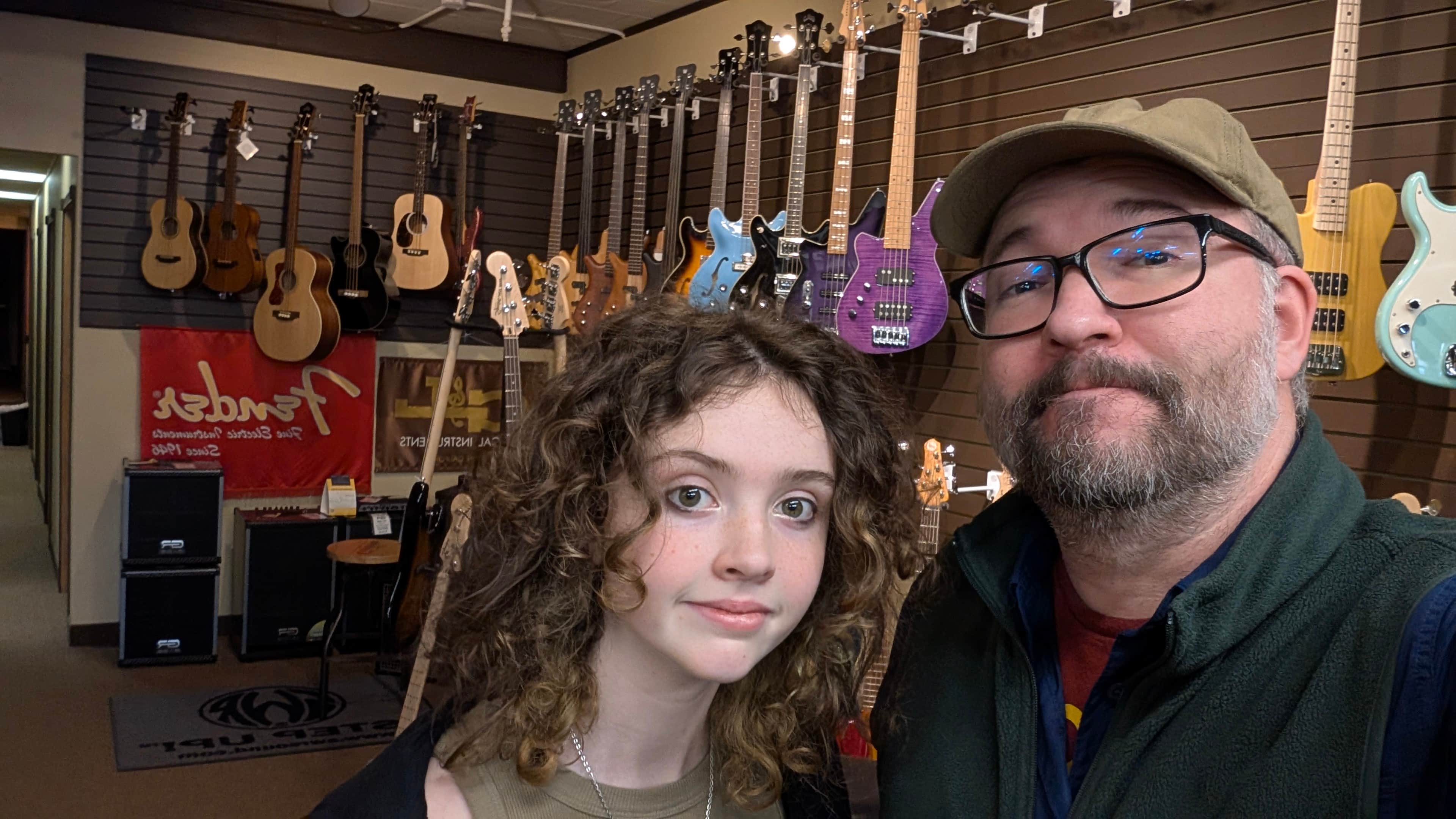 Bass guitar shopping